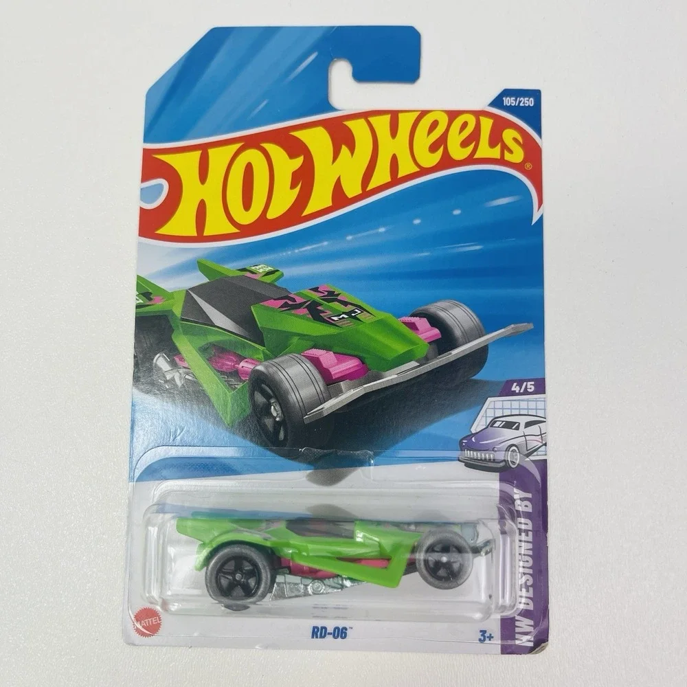 Hot Wheels 2025 K Case HW Inspired By RD-06 Green/pink 4/5